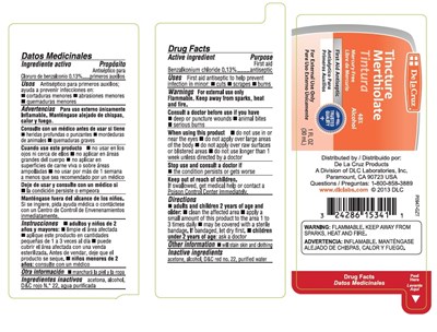 Dlc Merthiolate Label